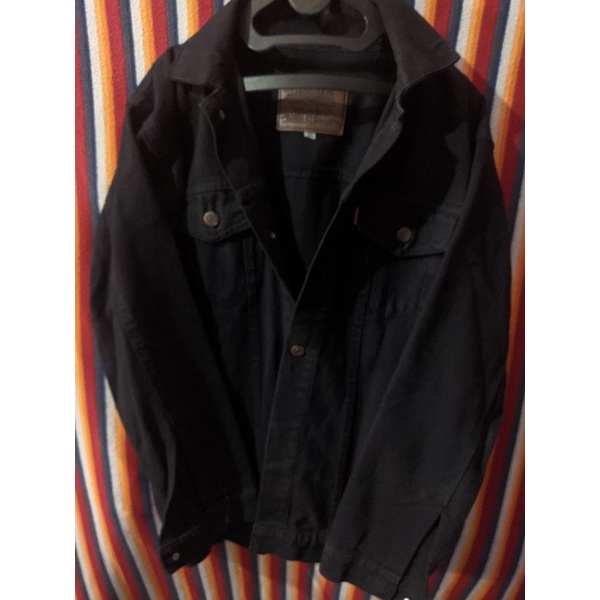 Jaket Denim Hitam Levis second