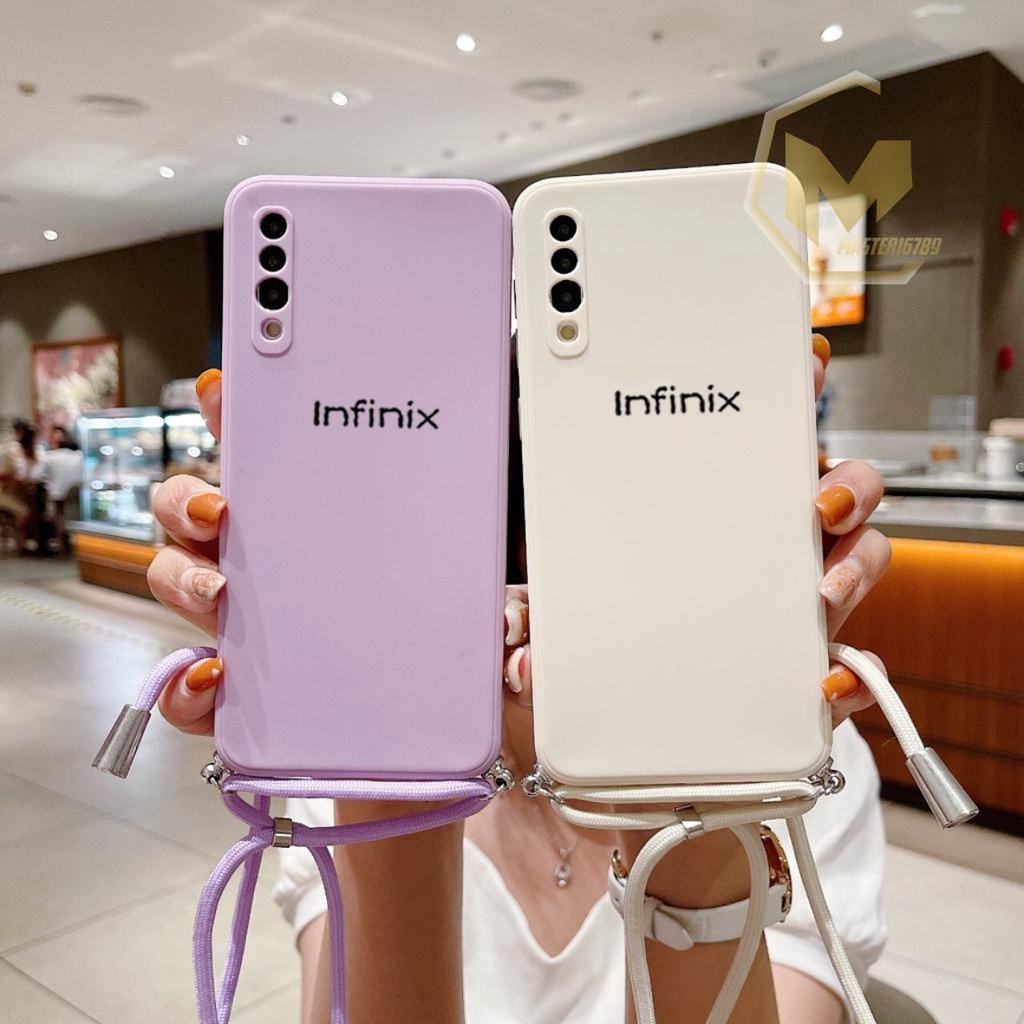 SOFTCASE SLINGCASE ORIGINAL SILIKON PELINDUNG KAMERA INFINIX SMART 4 5 NOTE 8 10 MA2727