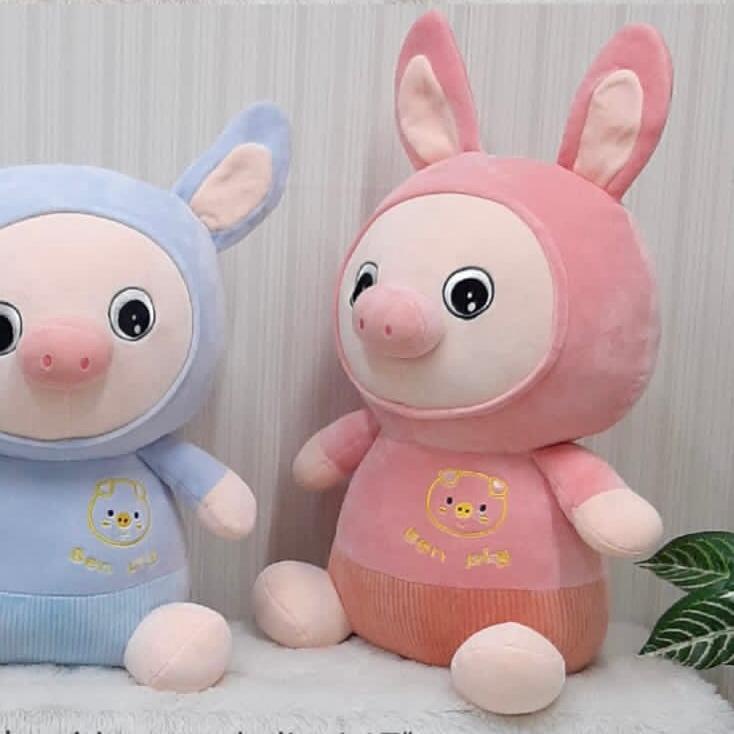 Boneka Pig Kordorai Kostum Kelinci Bordir Babi Animal