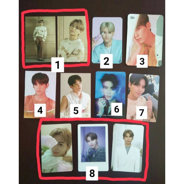 Photocards Dawon Taeyang SF9
