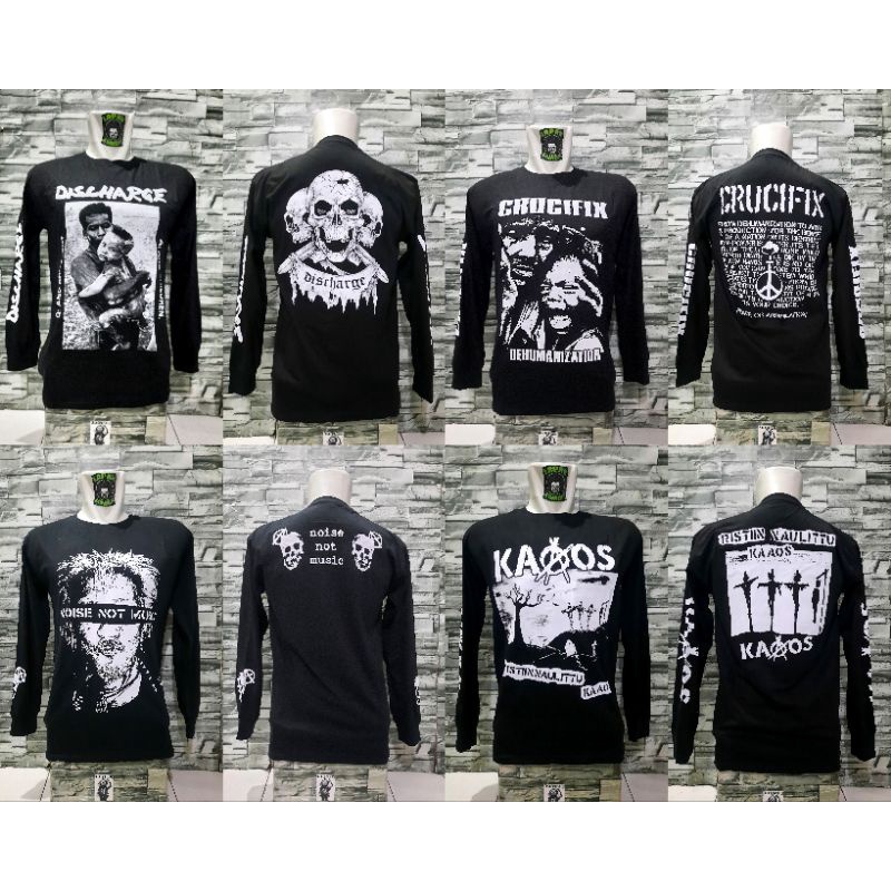 KAOS LONG SLEEVE BAND PUNK