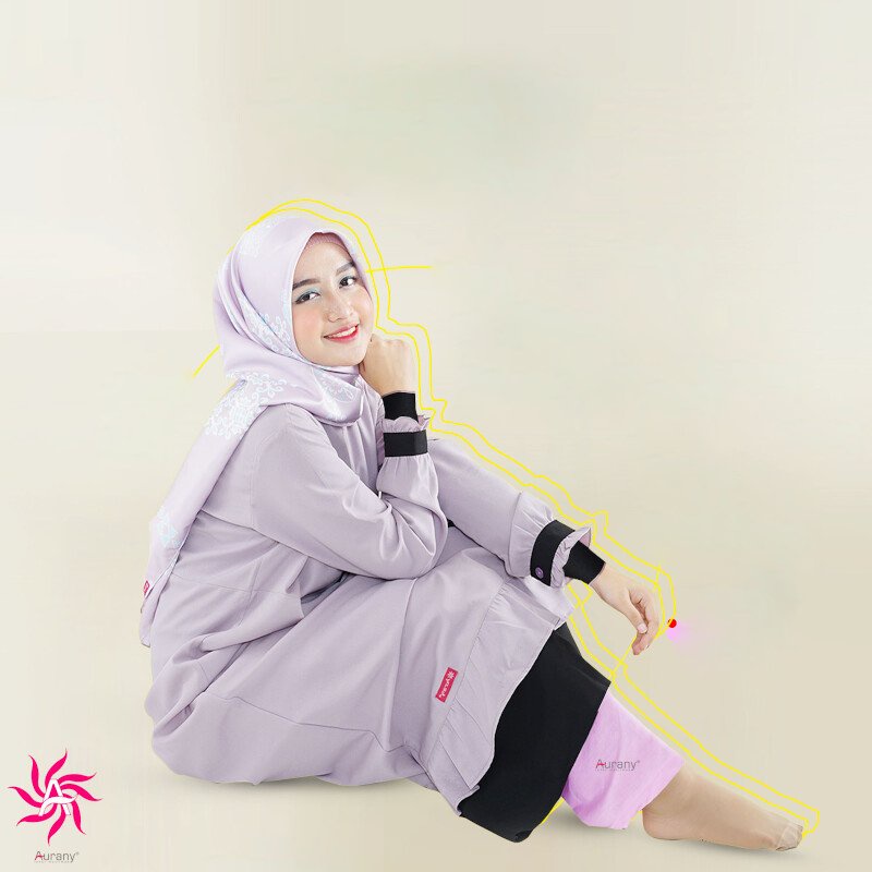 AURANY Celana Inner Model LOSS Legging Wanita iner Dalaman Muslimah