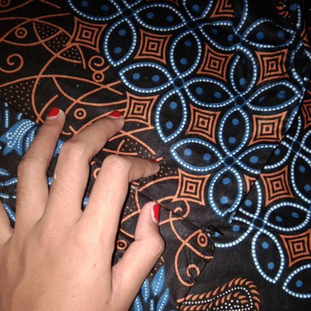 Atasan Batik Dolby Dolbi Dobby Doby Tenun Sutra Tulis Halus Katun Atbm Baron ,sarombit Atasan