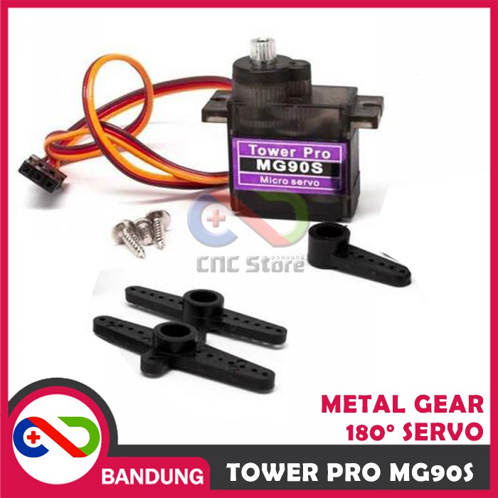 TOWER PRO MICRO SERVO MG90S MG90 MG-90 MG-90S METAL GEAR SERVO