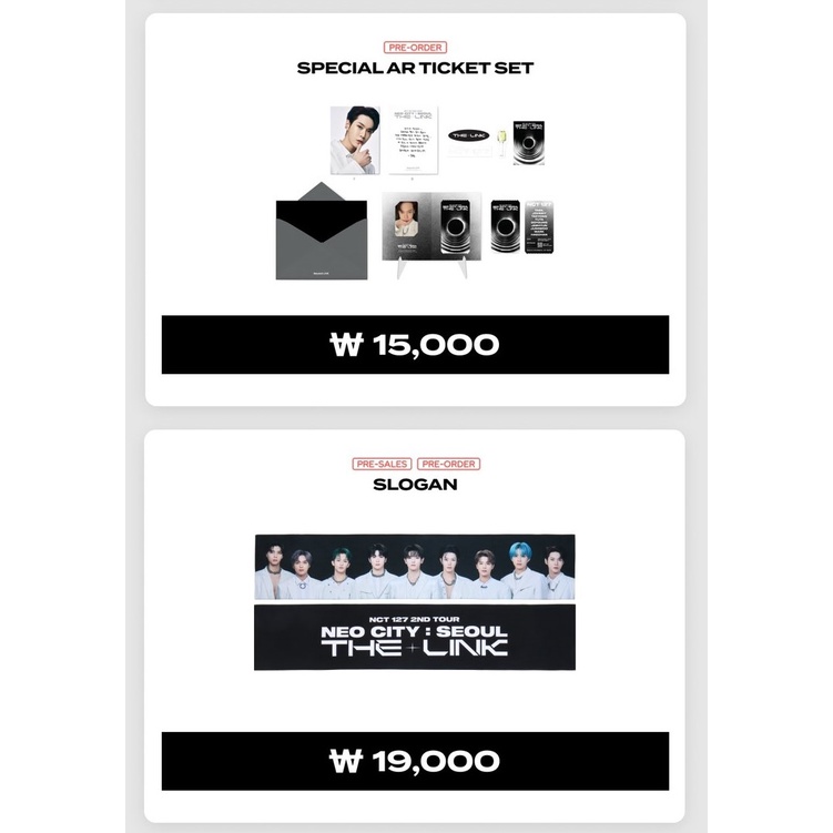 BACA DESKRIPSI!! NCT 127 NEO CITY THE LINK MD AR READY HAECHAN JOHNNY