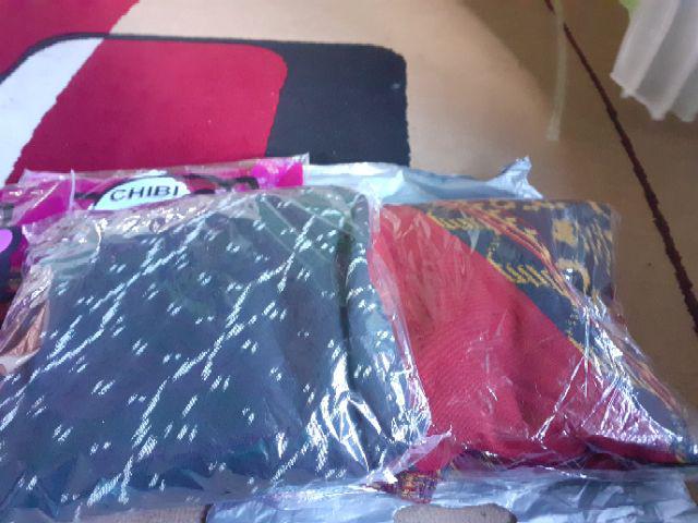 Rok Tenun Etnik Model Payung Motive Maluku