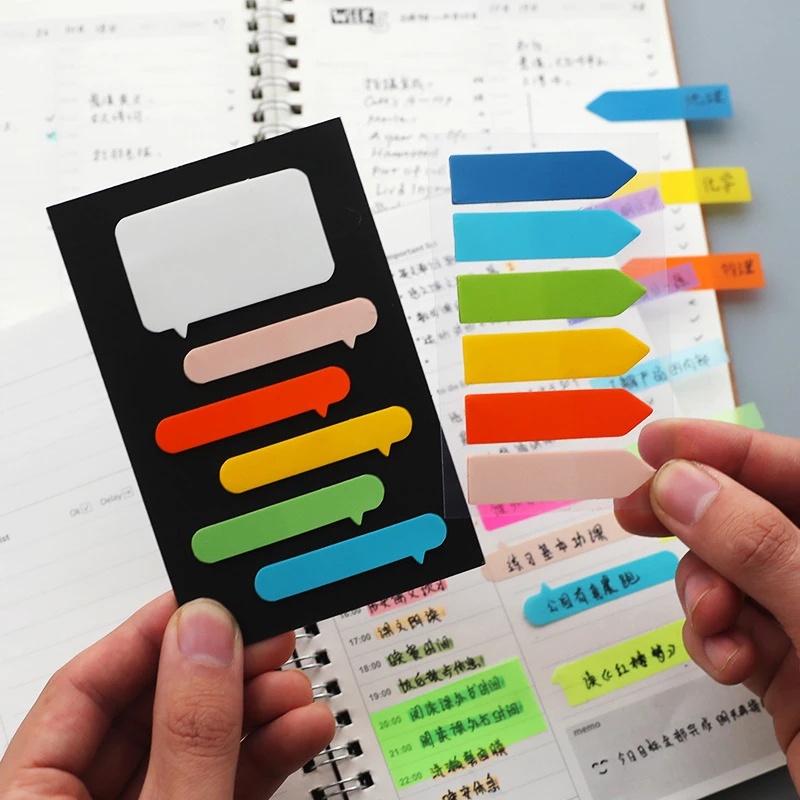 Sticky Note / Pembatas Buku Kreatif Bahan Plastik