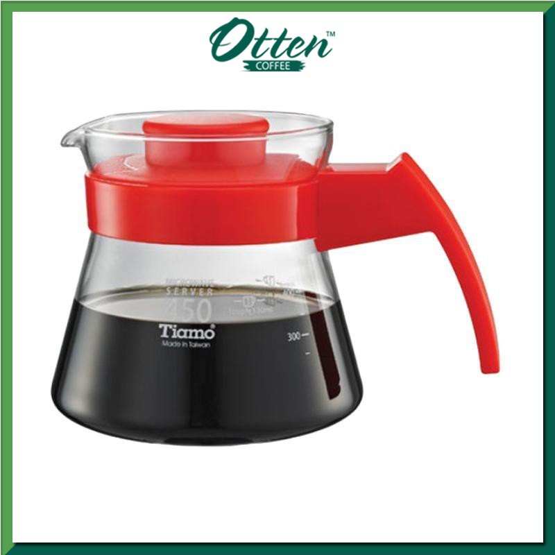 Tiamo - Coffee Server 450cc Red (HG2210R)