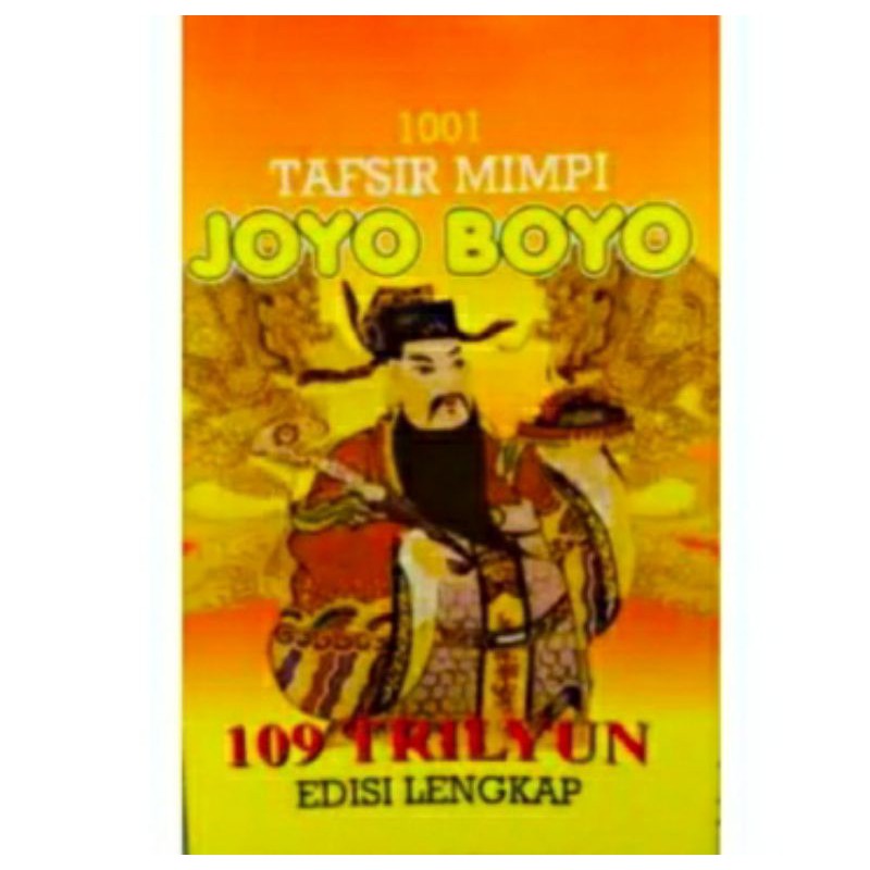 BUKU 1001 TAFSIR MIMPI JOYO BOYO/BUKU TOGEL