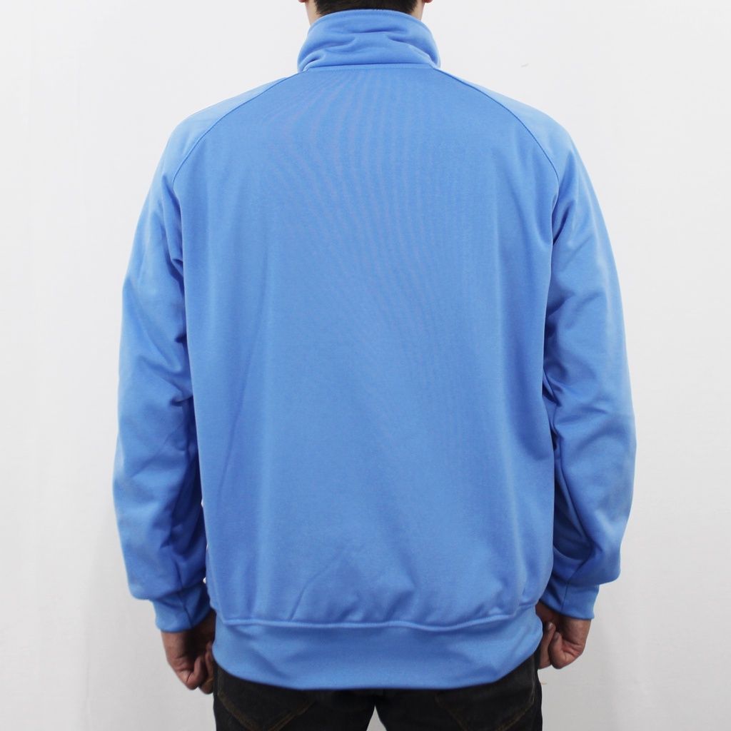 JAKET ADIDAS FIREBIRD BIRU LANGIT LIST HITAM SIZE M L XL XXL XXXL  - JAKET FIREBIRD ADIDAS - JAKET OLAH RAGA - TRAINING - JAKET RUNNING - SWEATER RUNNING PRIA - WANITA - UNISEX