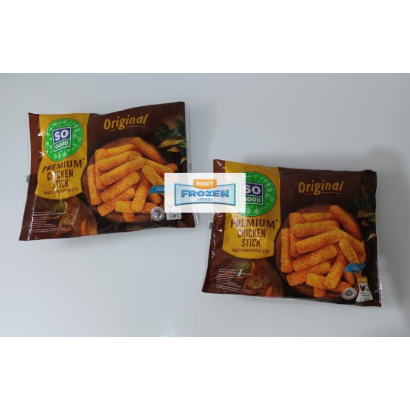 

So Good Naget Ayam Stick 400gr
