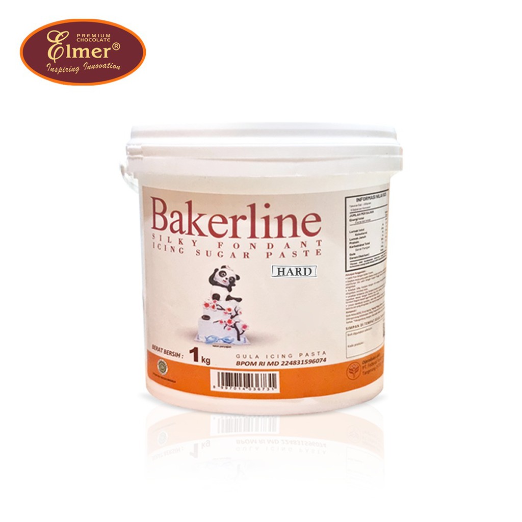 

BAKERLINE SILKY FONDANT 1kg | Fondant Cake | Bahan untuk Dekorasi Kue Ultah, Wedding & Custom Cake
