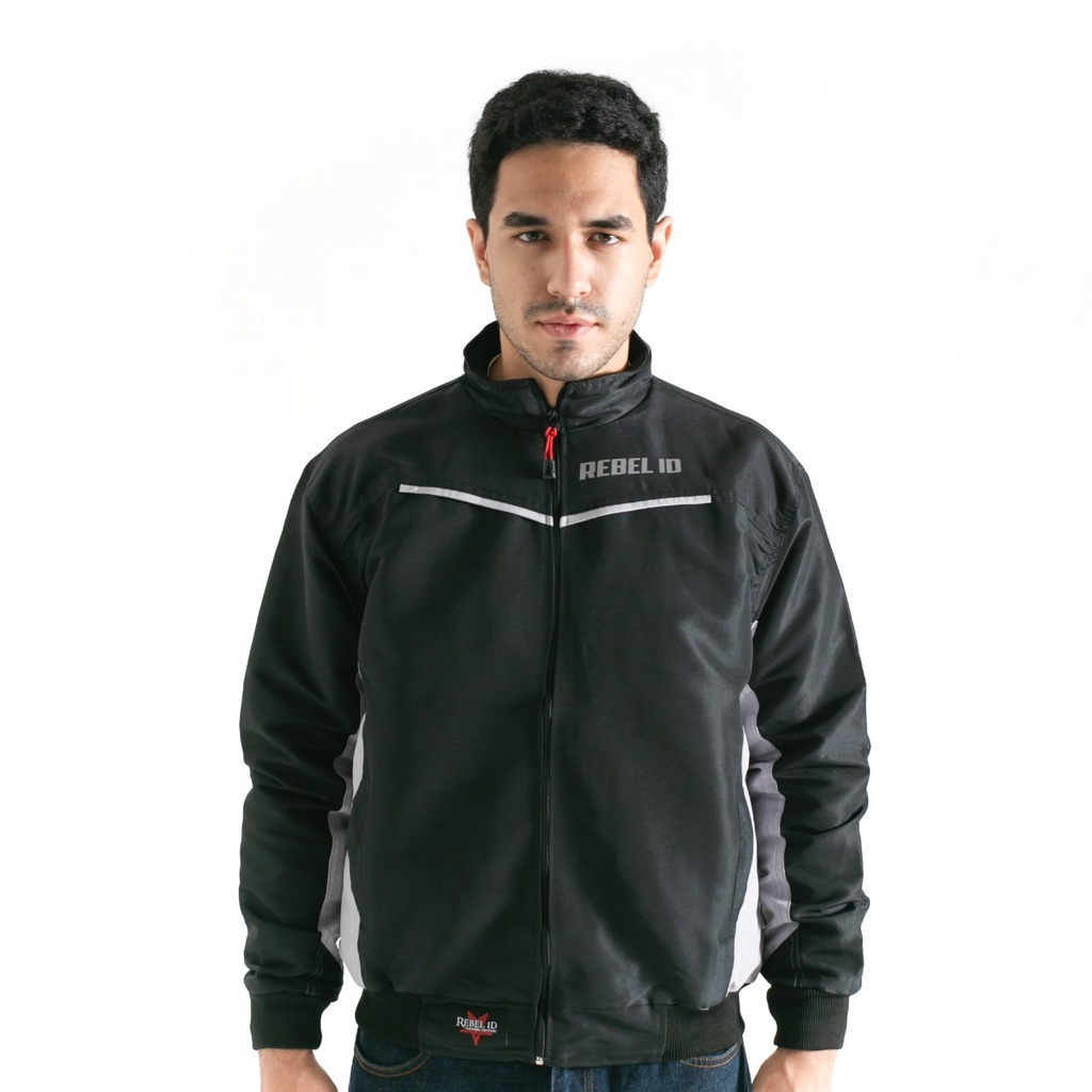 JAKET MOTOR PRIA OUTDOOR WATERPROOF DISTRO REBEL ID OUTERWEAR HIKING TOURING KEKINIAN HARIAN