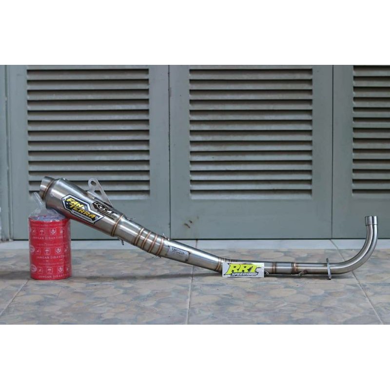 KNALPOT BEBEK SLEEP ENGINE JUPITER Z 130cc FANTERRA FT- PRO 2 ORIGINAL