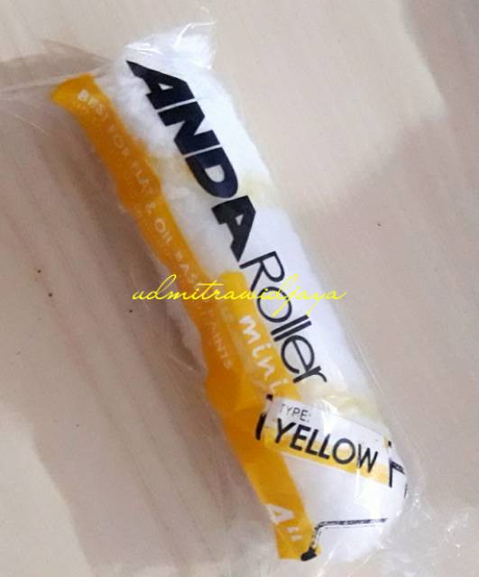 Refil kuas roll kecil 4&quot; ANDA