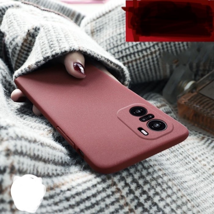 XIAOMI POCO F3 PREMIUM TPU SANDSTONE SILIKONE CASE ANTI LICIN