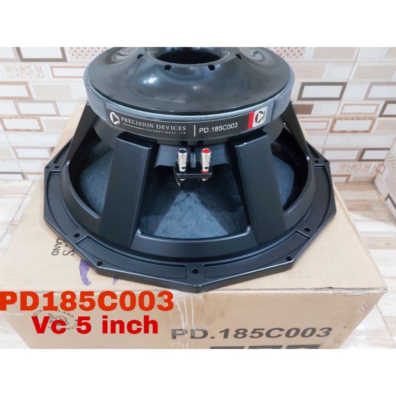 SPEAKER 18INCH SUBWOOFER PRECISION DIVICE PD.185C003 VC 5 INCH