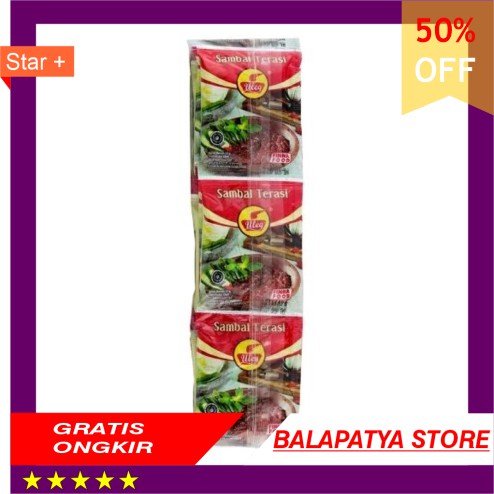 

STOK SISA 9 SAJA ! BURUAN !!! sambal terasi uleg