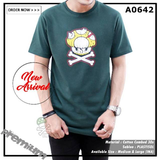 Kaos distro diery kaos pria