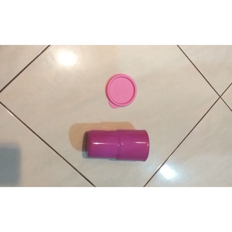 OBRAL SECOND GELAS TUMBLER UNGU TUPPERWARE ISI 350 ML