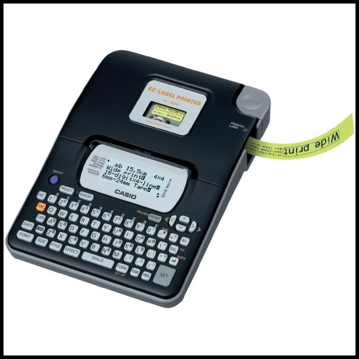 

Casio Label Printer Kl-820 - Mesin Label Printer Casio Kl 820