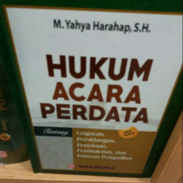 Buku Hukum Acara Perdata Yahya Harahap