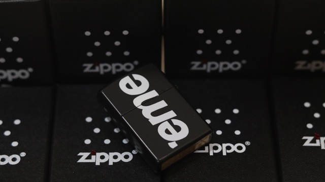 Zippo Matte SUPREME HITAM Grade Ori