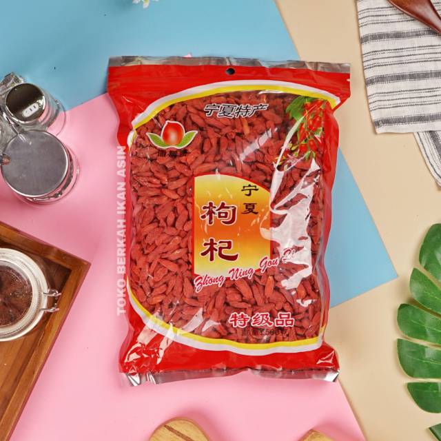 

Goji Berry 500gr Premium Quality / Kiche Kichi Kici Jiu Ji