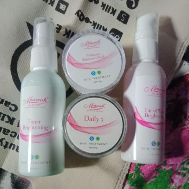 Paket Skincare Marwah Original BPOM Perawatan Wajah