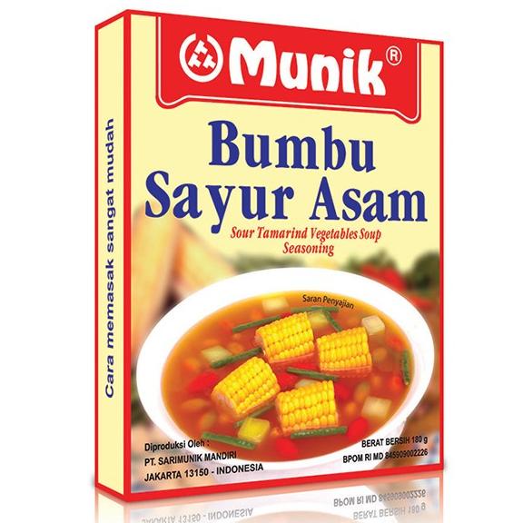 

------] Munik Bumbu Sayur Asam 180 g