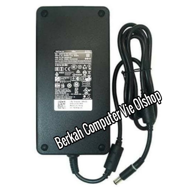 Adaptor Charger laptop DELL 19.5V 12.3A For Dell Alienware M15X M17X M18X XPS M1710 M1730
