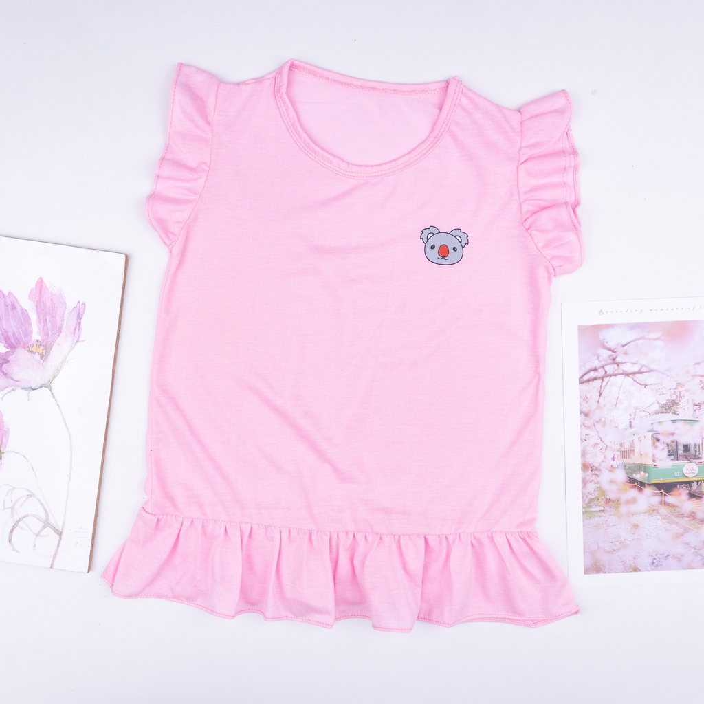 IL - DRESS KOALA RUFFLE ANAK / RUFFLE POLOS KOALA ANAK / DASTER ANAK USIA 1 - 5 TAHUN 5 Penilaian