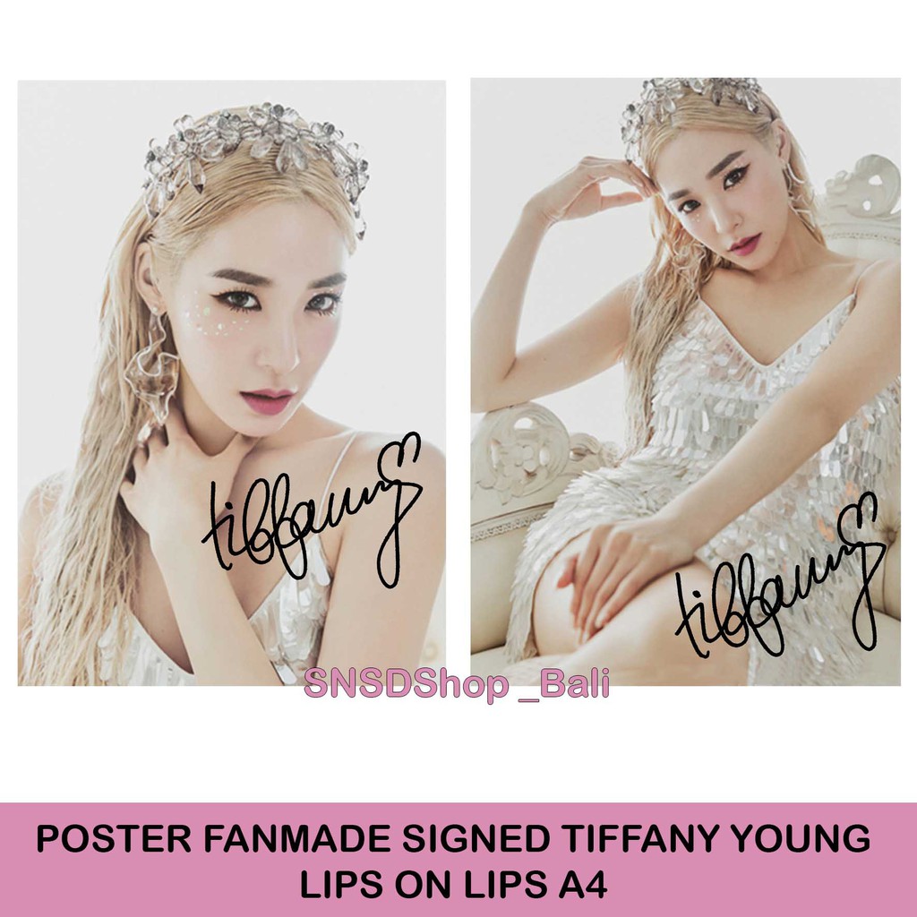 SET Poster Tiffany Young Lips On Lips