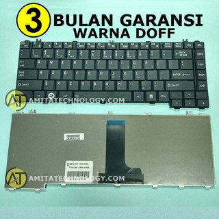 Keyboard Laptop ORIGINAL Toshiba Satellite C600 C640 C645 L630 L645 L735 L745 Warna Doff / Matte
