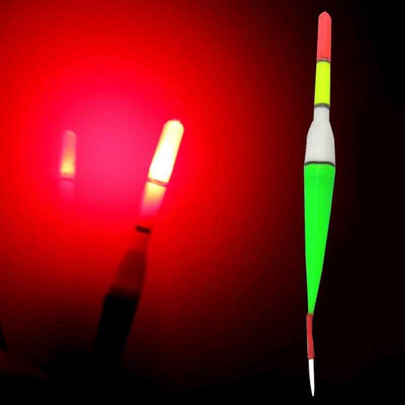 Paling Dicari ! TONQUU Pelampung Umpan Pancing LED Fishing Floats Lure Bait - NT-02