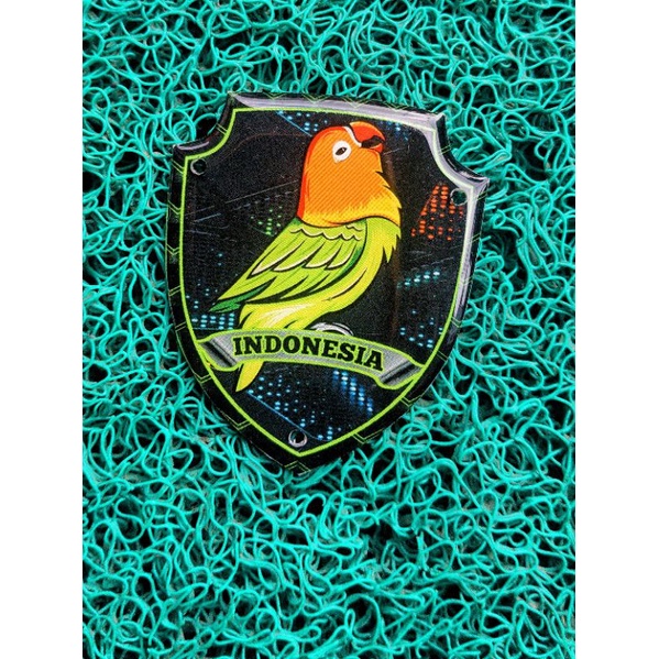 Logo / Emblem Sangkar  Premium Lovebird  (PERBIJI)