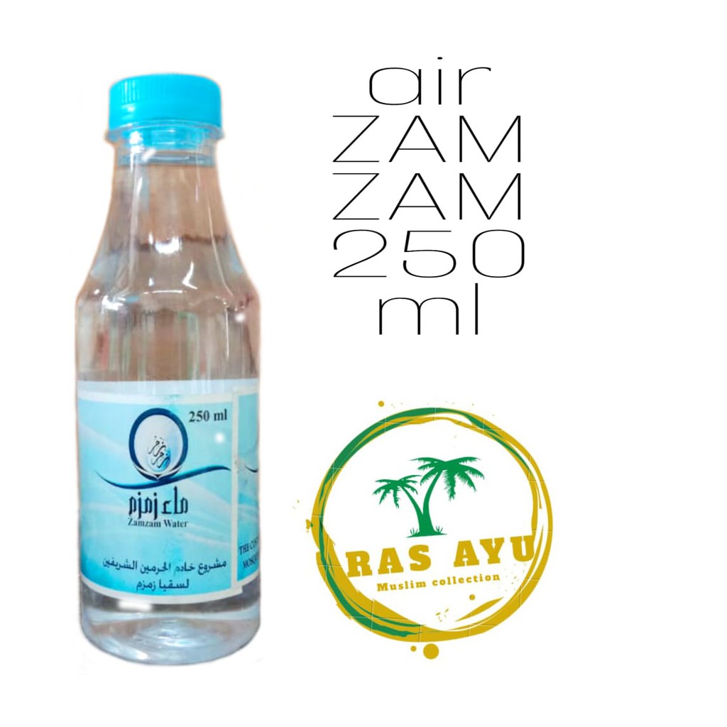

[COD] AIR ZAM ZAM KEMASAN BOTOL 250 ML / AIR ZAM ZAM ASLI / zam zam murni / oleh oleh haji dan umroh