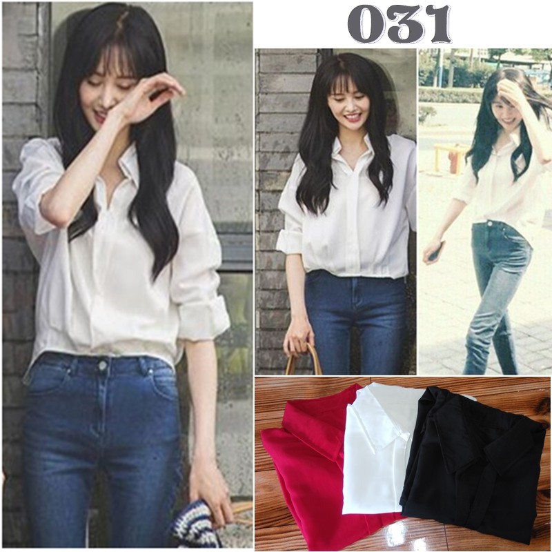 NEW [Miu  Polos CS] kemeja wanita twiscone KUALITAS BAGUS