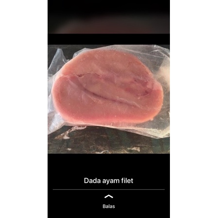 

Fillet dada ayam 500gr