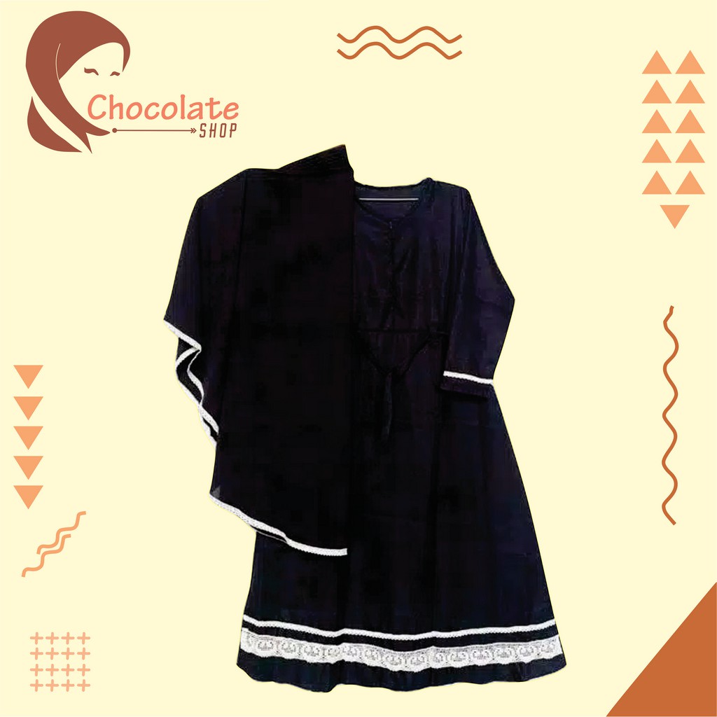 Gamis Syari Terbaru Terbaru2020 Lebaran Dewasa Meriah Pakaian Wanita Kekinian Remaja Murah 2020