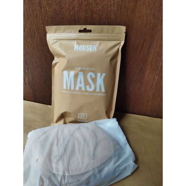 Masker KN95 Mouson warna 5ply-10pcs.masker murah