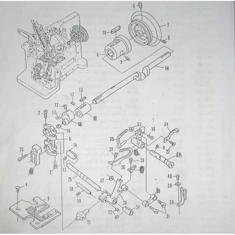 Plat Mesin Obras Kecil137135