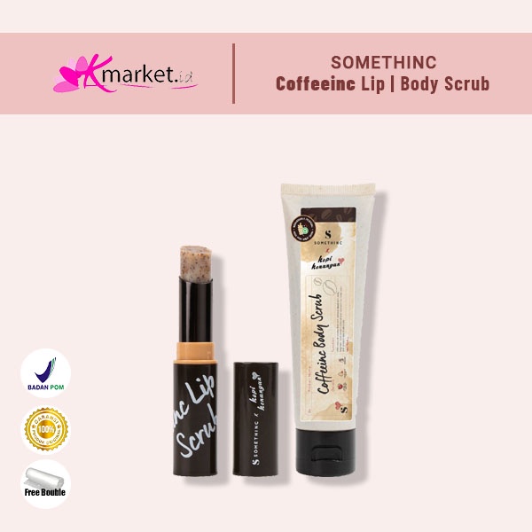 [BPOM] Somethinc Coffeeinc Body Scrub |  Somethinc Coffeeinc Lip Scrub Original