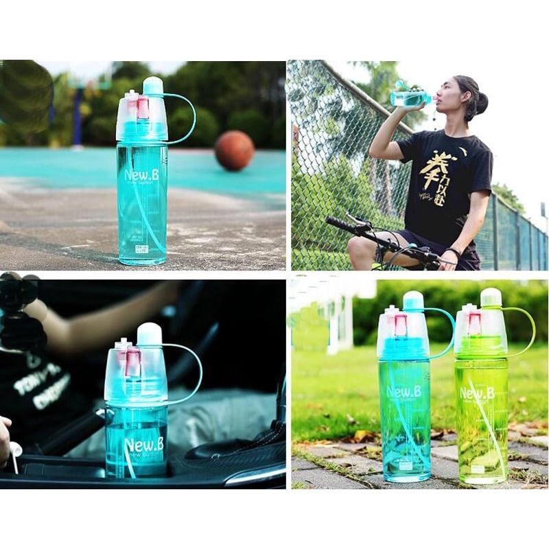 Botol Minum SEMPROT/ sport spray water bottle