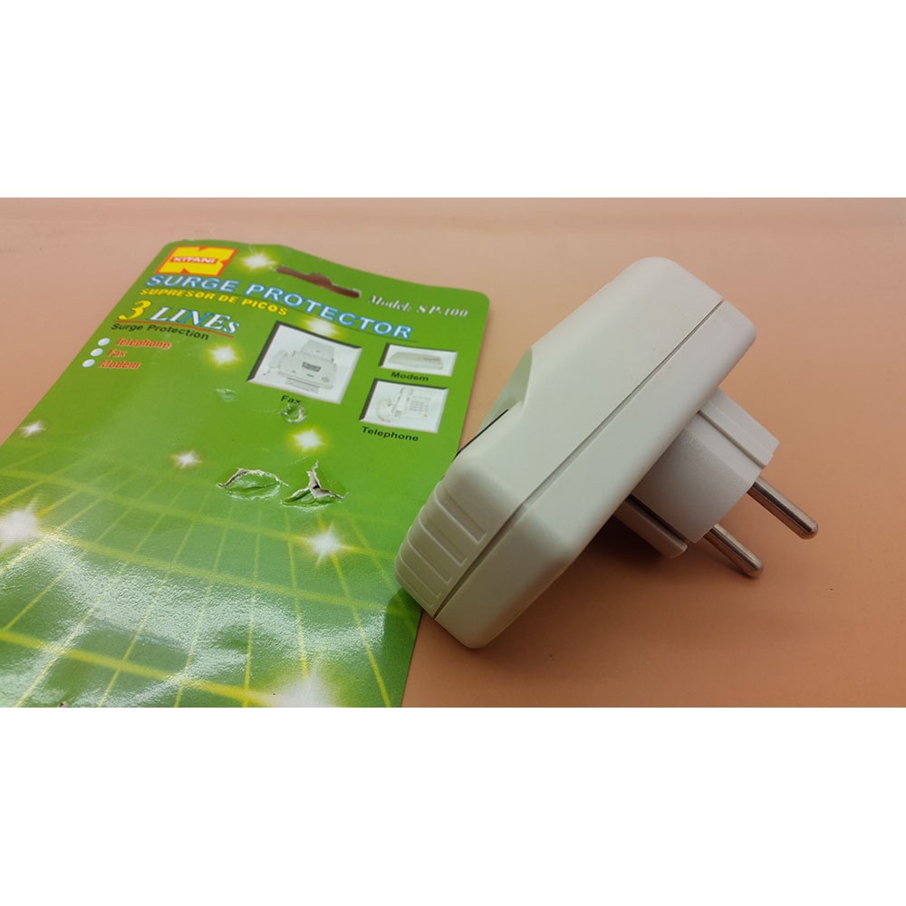 RJ11 Surge protector stop kontak KITANI / anti petir