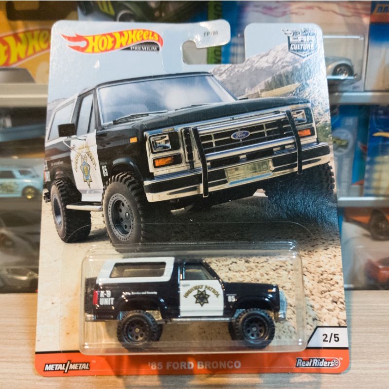 Hot Wheels 85 Ford Bronco - Wild Terrain - Premium