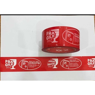 

Lakban Fragile Jangan dibantiing Video Unboxing Premium Quality Termurah - Versi Indonesia, 45mmx80yard