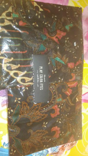 Bswart Batik Hrb026 Kenongo Hem Pendek Padi Pekalongan M L Xl Batik