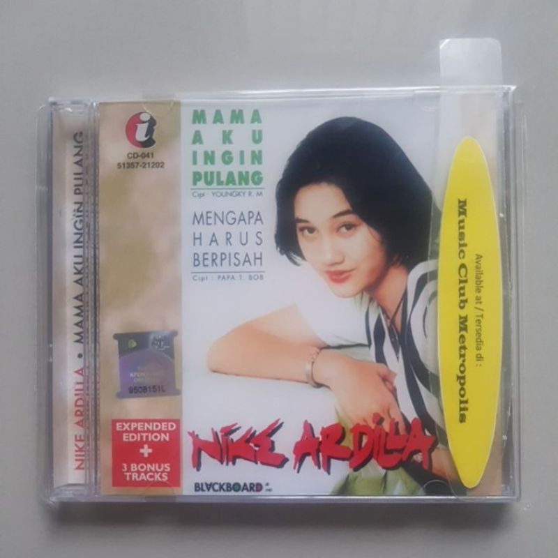 CD NIKE ARDILLA - MAMA AKU INGIN PULANG IMPORTED MALAYSIA