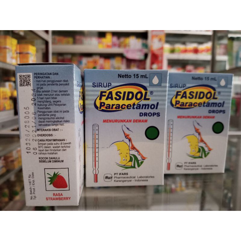 FASIDOL DROP SIRUP 15ML - ED 10/2025